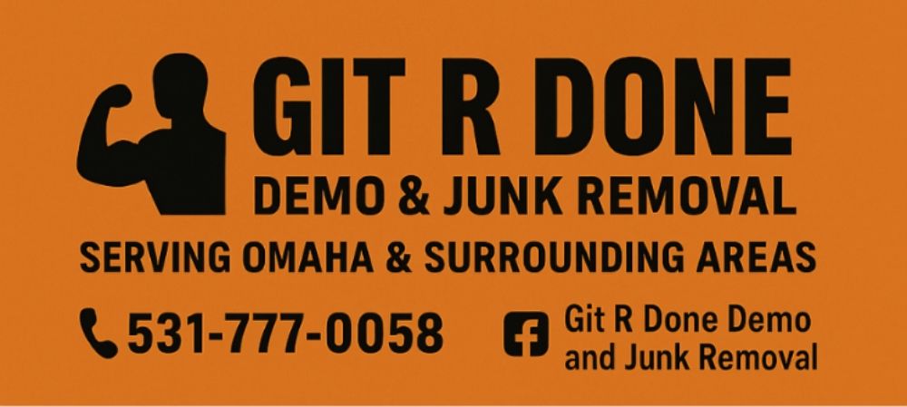 GitRdone Junk Removal Logo Omaha